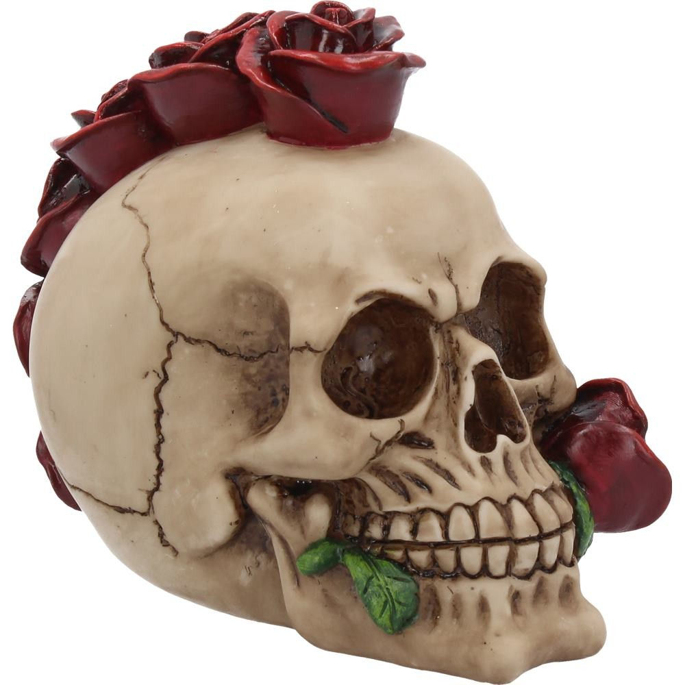 Nemesis Now - Rosehawk Figurine - Crâne - Multicolore